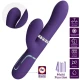 Vibrator G-Spot Multifuncțional din ABS și silicon, mov