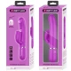 Vibrator Rabbit cu Licking din ABS și Silicon, Fuchsia