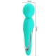 Masturbator Wand din silicon ABS, verde aqua