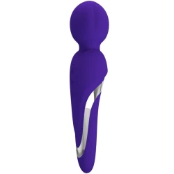 Vibrator Wand din silicon, mov