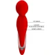 Vibrator Wand din silicon ABS, roșu