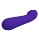 Vibrator flexibil G-spot din silicon, mov, USB reîncărcabil