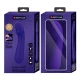 Vibrator flexibil G-spot din silicon, mov, USB reîncărcabil