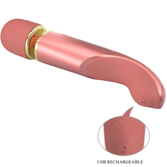 Masturbator cu 7 moduri de vibrație, silicon, roz