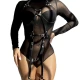 Ham Body - Curele din Piele, Negru, Mărime Unică
