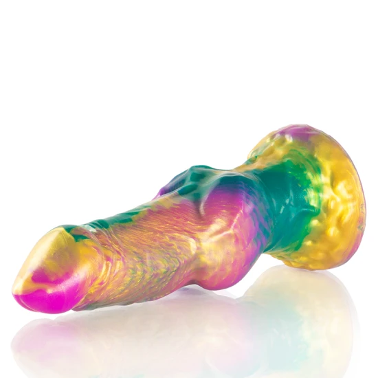DILDO IRIS, Testicule Curcubeu de Plăcere