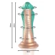 DILDO TIP COBRA, Verde