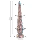Charybdis - Dildo tip tentacul, Large, Roz