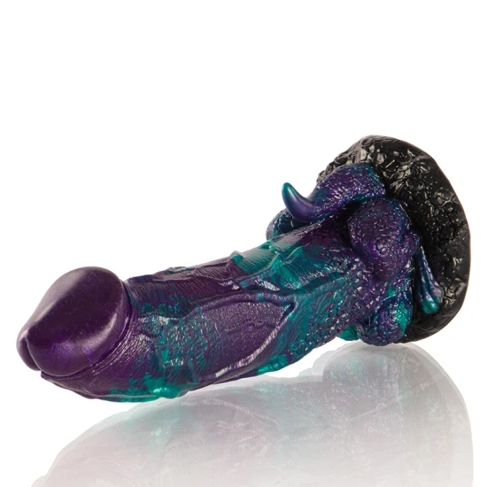 DILDO BASILISK DOUBLE SCALY, Dimensiune mare