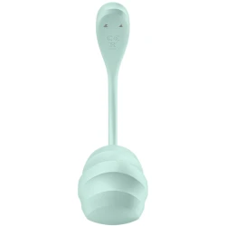 Stimulator G-Point Smooth Petal din silicon, verde apă