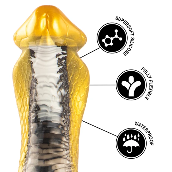 Dildo Drakon, Șarpe Cobra, Galben