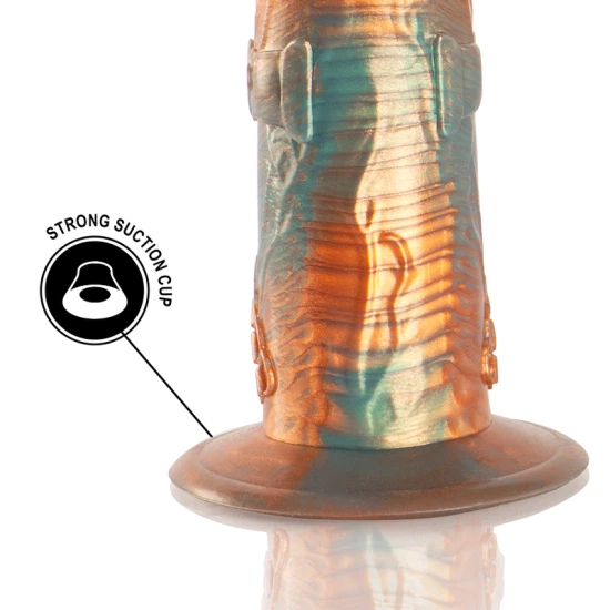 DILDO TALOS DIN SILICON, Roz