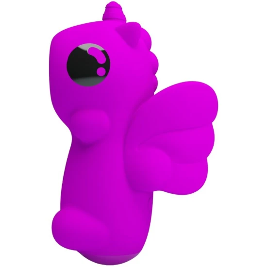 Stimulator Magic Unicorn din silicon ABS, mov