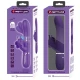 Vibrator Rabbit multifuncțional 4 în 1 din ABS silicon, mov