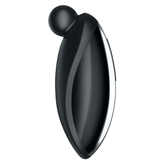 Vibrator lay-on din ABS și silicon, negru