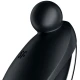Vibrator lay-on din ABS și silicon, negru