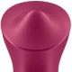 Vibrator lay-on pentru clitoris din silicon, berry