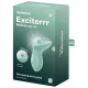 Vibrator clitoridian lay-on din silicon, mentă