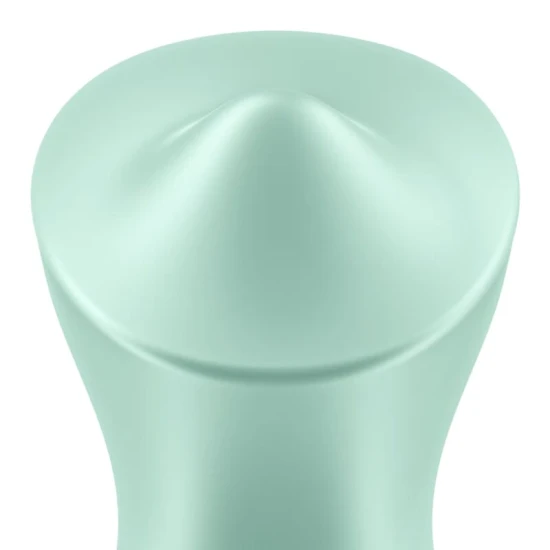 Vibrator clitoridian lay-on din silicon, mentă