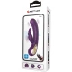 Vibrator Iepuraș Liam din ABS silicon, Mov