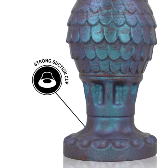 Vrakos - Plug anal din silicon, Dragon Egg, M