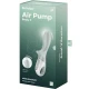 Vibrator anal gonflabil cu pompă de aer, gri-verde