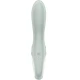 Vibrator anal gonflabil cu pompă de aer, gri-verde
