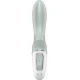 Vibrator anal gonflabil cu pompă de aer, gri-verde