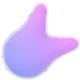 Stimulator și vibrator Mermaid Vibes din silicon, violet-roz