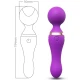 Freeza massager & vibrator super flexibil, cap mov, Purple, din silicon medical, Universal