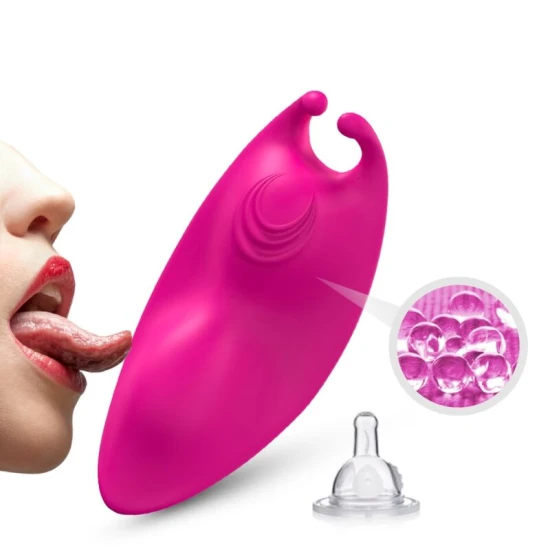 Chiloți vibratori cu vibrator pentru punctul G, telecomandă, fucsia, control la distanță