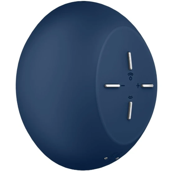 Stimulator și vibrator Air Power 4 din silicon, albastru