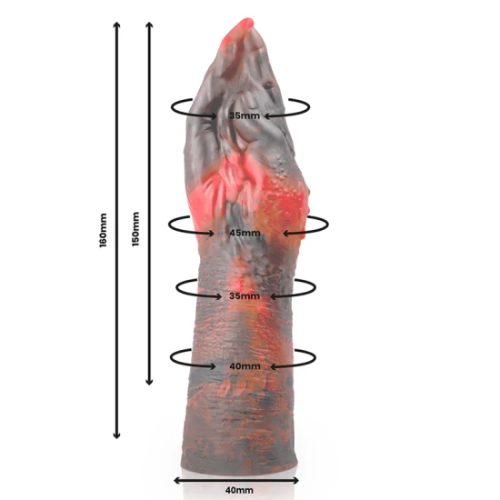 DILDO MODEL LILITH, Demon Evil, Roz
