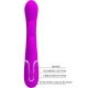 Vibrator Rabbit Triplu Multifuncțional din silicon, roz