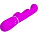 Vibrator Rabbit Triplu Multifuncțional din silicon, roz