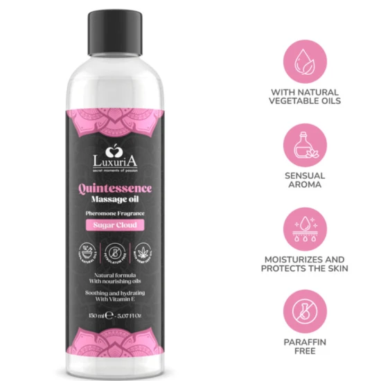 Ulei de Masaj Luxuria - Arome Sensuale, 150 ml