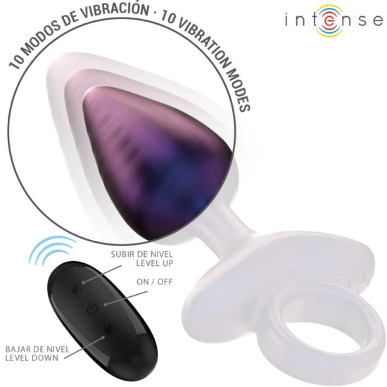Plug Anal Vibrator MICHAEL - Model 2, Negru, Mărime Unică