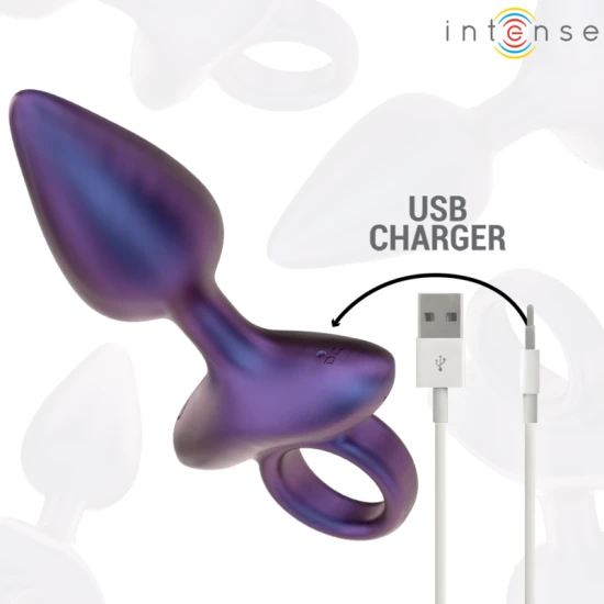Plug Anal Vibrator MICHAEL - Model 2, Negru, Mărime Unică