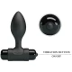 Plug Anal Vibrator - 10 Vibrații, Negru, Mărime Unică