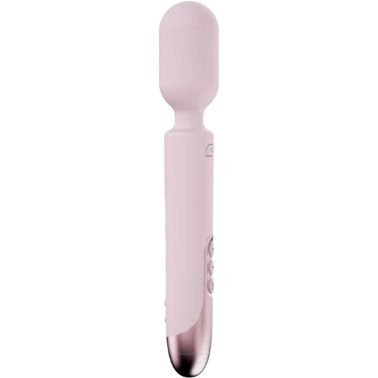 Vibrator wand ProWand din silicon, roz, telecomandă