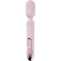 Vibrator wand ProWand din silicon, roz, telecomandă