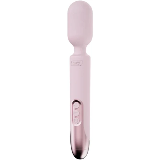 Vibrator wand ProWand din silicon, roz, telecomandă