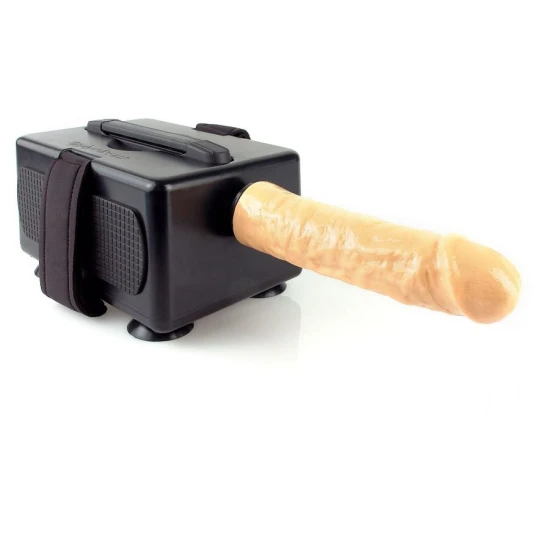 Mașină sexuală portabilă internațională din metal, negru
