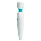 Vibrator tip wand din silicon, alb, 7 vibrații