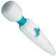 Vibrator tip wand din silicon, alb, 7 vibrații