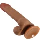 DILDO REALIST CURBAT, 24 CM, FLESH