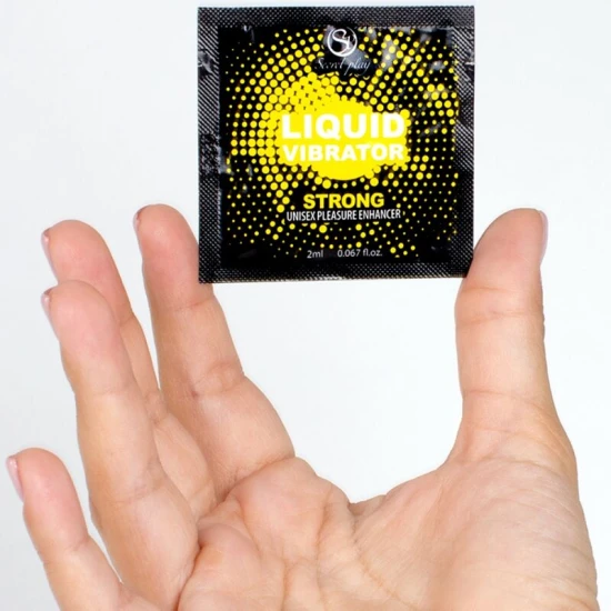 Vibrator lichid cu doză unică, Strong, 2 ml