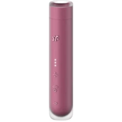 Stimulator clitoridian mini cu unde de aer, garnet