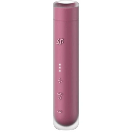 Stimulator clitoridian mini cu unde de aer, garnet