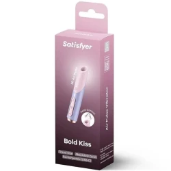 Stimulator clitoridian cu unde de aer, silicon, roz/violet